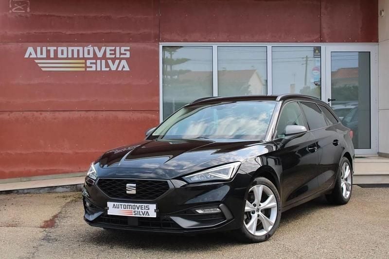 Preto Usado 2020 Seat Leon ST FR Carrinha | € 20.990 (Preço justo) - Imagem 1/4