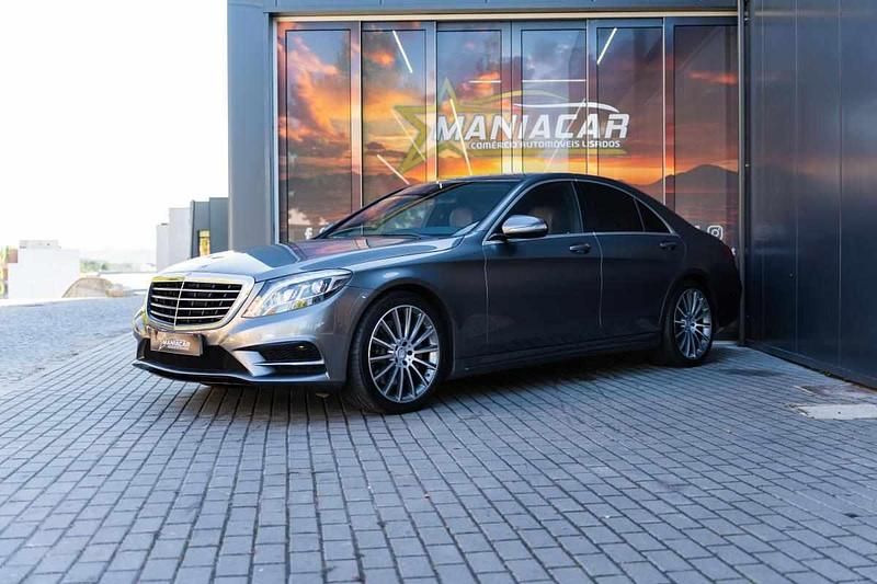 Cinzento Usado 2015 Mercedes S250 Sedan | € 35.900 - Imagem 1/4