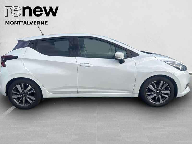 Usado Nissan Micra Acenta 90 HP (66 kW) 2018 Branco Citadino