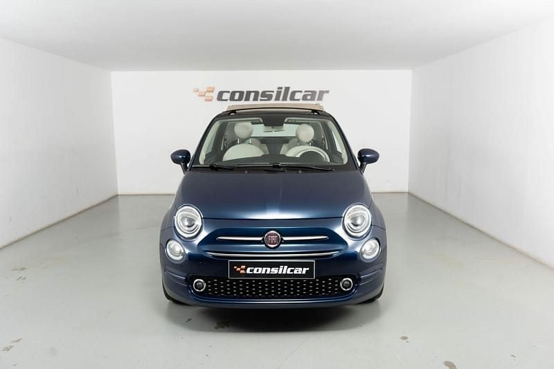 Azul escuro Usado 2020 Fiat 500C Connect Cabrios | € 10.890 (Bom preço) - Imagem 1/4