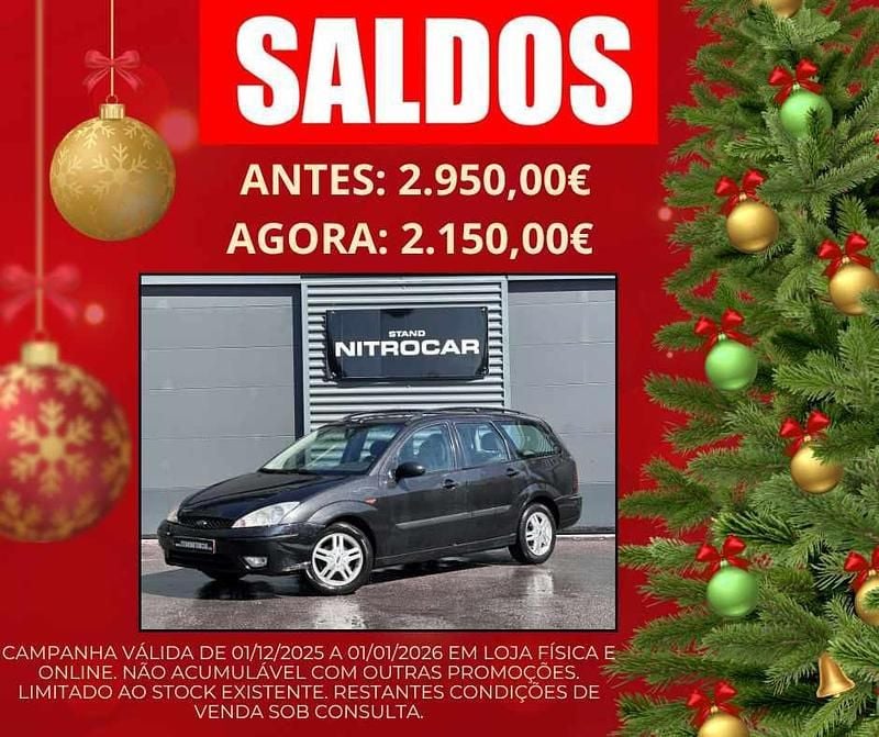Preto Usado 2002 Ford Focus Carrinha | € 2.150 (Preço justo) - Imagem 1/4