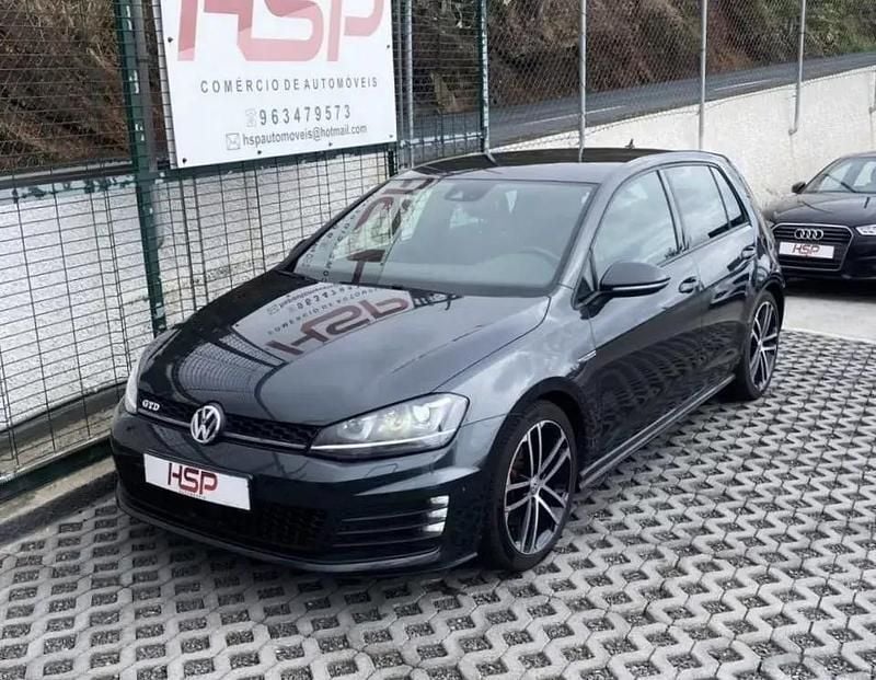Cinza escuro Usado 2014 VW Golf VII GTD Sedan | € 23.990 - Imagem 1/4