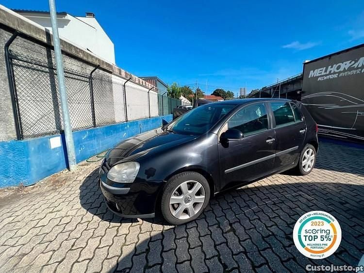 Preto Usado 2008 VW Golf VI Citadino | € 6.990 - Imagem 1/1