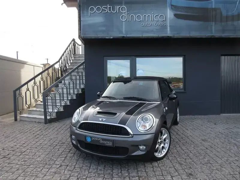Cinzento Usado 2009 Mini Cooper S Cabriolet Cabrios | € 14.490 - Imagem 1/4