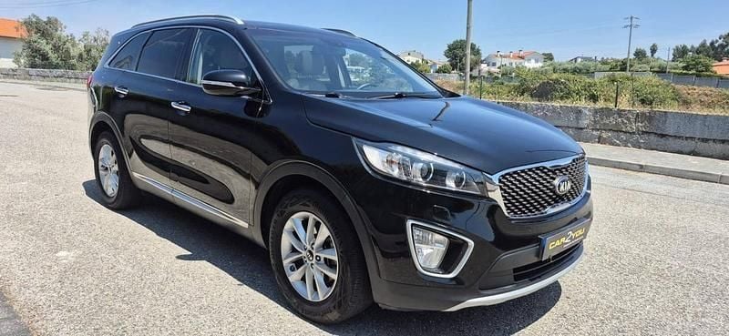 Preto Usado 2015 Kia Sorento SUV | € 15.950 - Imagem 1/4