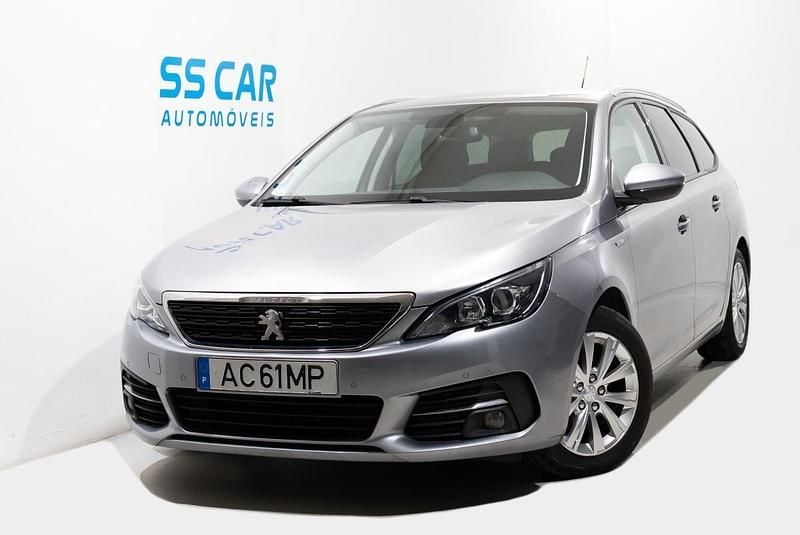 Cinza Usado 2020 Peugeot 308 SW Style Carrinha | € 11.990 (Super Preço) - Imagem 1/4