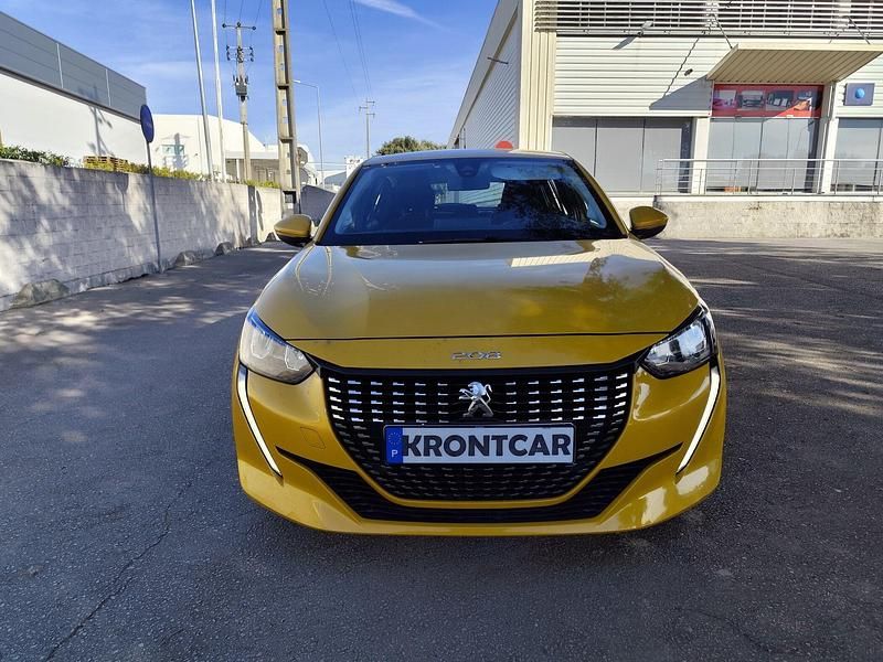 Amarelo Usado 2021 Peugeot 208 Active Citadino | € 13.890 (Bom preço) - Imagem 1/4