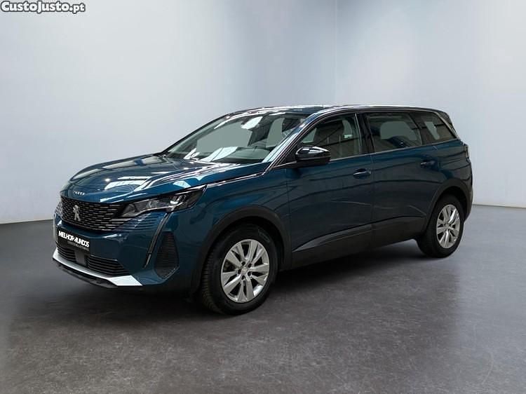 Azul Usado 2021 Peugeot 5008 Active Monovolume | € 22.990 (Preço justo) - Imagem 1/1