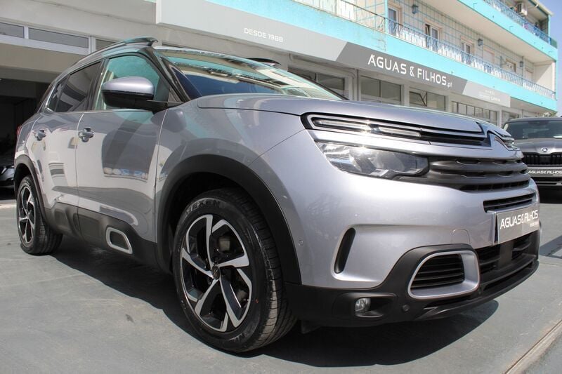 Cinza Usado 2020 Citroën C5 Aircross Feel SUV | € 17.990 (Preço justo) - Imagem 1/4