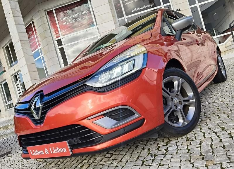 Perola Usado 2018 Renault Clio IV GT-Line | € 10.980 (Bom preço) - Imagem 1/4