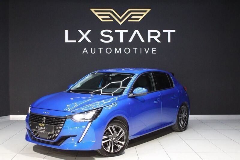 Azul Usado 2021 Peugeot 208 Citadino | € 15.790 (Bom preço) - Imagem 1/4