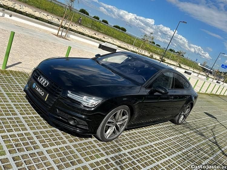 Preto Usado 2017 Audi A7 Sportback S-Line Citadino | € 39.500 - Imagem 1/1