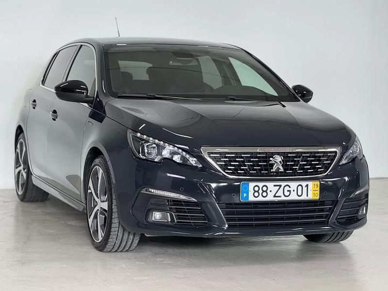 Cinzento Usado 2019 Peugeot 308 GT-line Citadino | € 13.250 (Bom preço) - Imagem 1/4