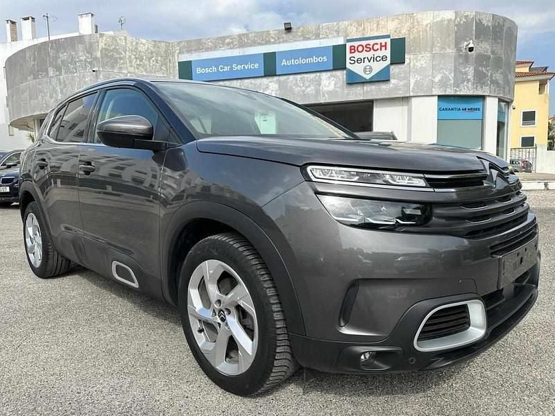 Cinza Usado 2021 Citroën C5 Aircross PureTech SUV | € 15.999 (Super Preço) - Imagem 1/4
