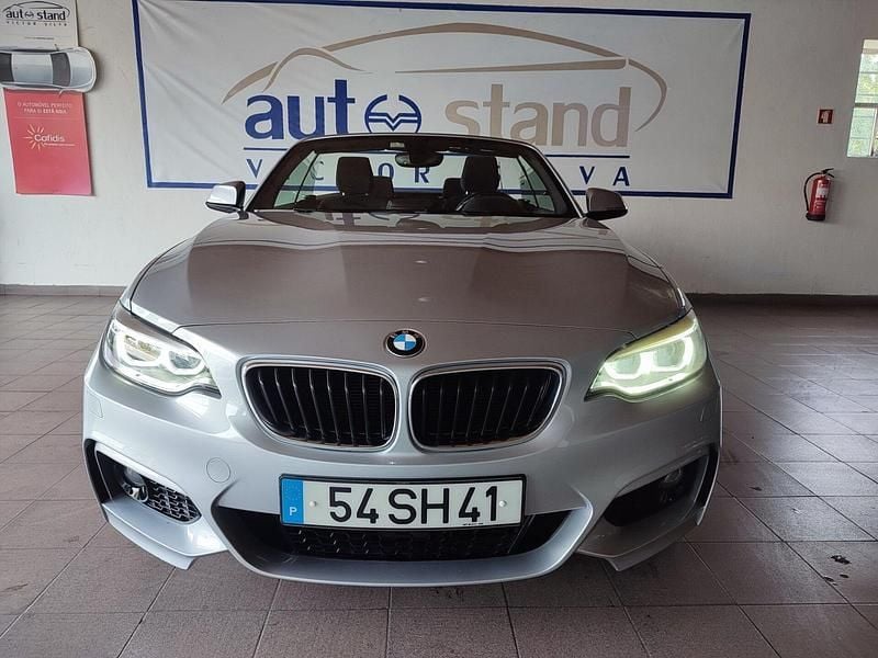 Cinza Usado 2016 BMW 218 Cabrios | € 23.000 (Preço elevado) - Imagem 1/4