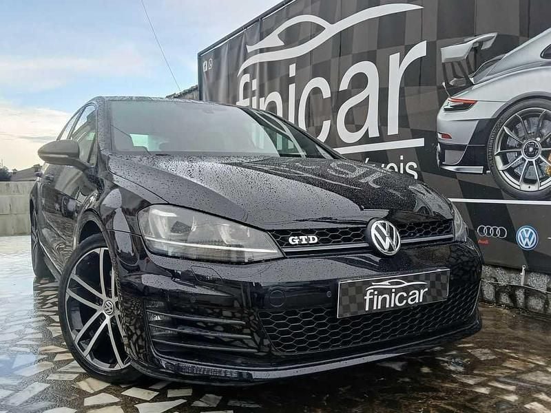 Preto Usado 2016 VW Golf VII GTD | € 19.900 (Bom preço) - Imagem 1/4