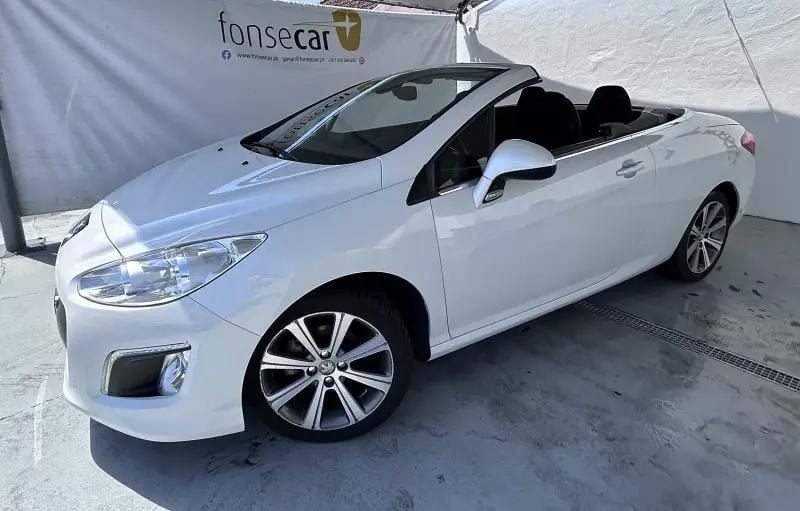 Branco pérola Usado 2015 Peugeot 308 CC Allure Cabrios | € 12.990 - Imagem 1/4
