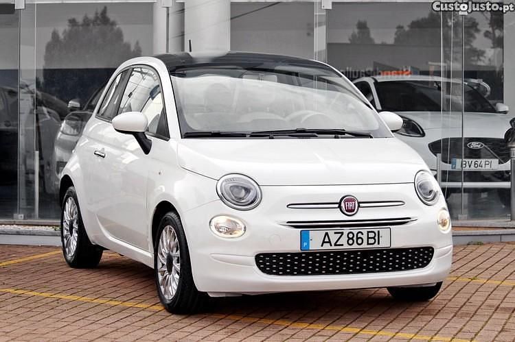 Branco Usado 2020 Fiat 500 Lounge Citadino | € 9.990 - Imagem 1/1