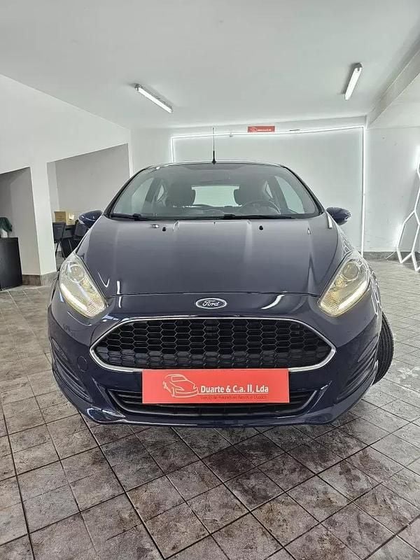 Usado Ford Fiesta Trend 60 HP (44 kW) 2017 Azul escuro Citadino