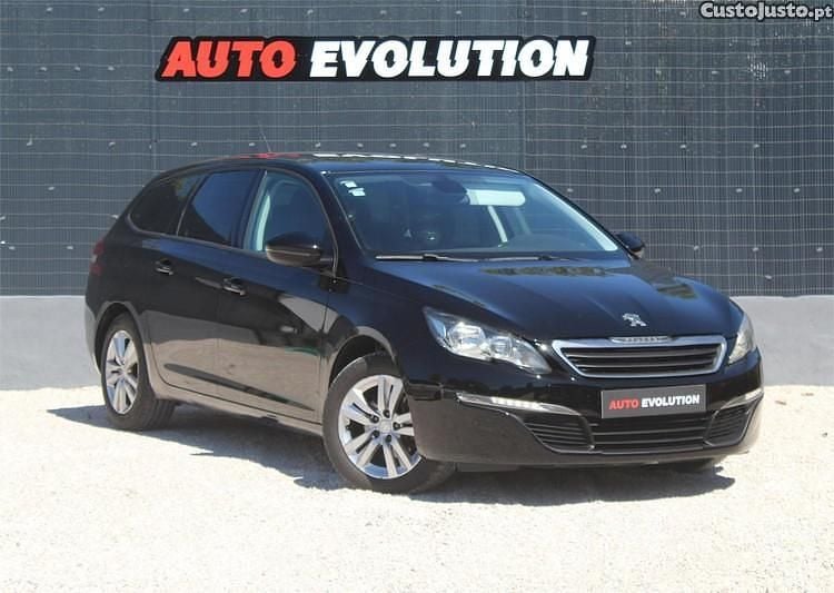 Preto Usado 2014 Peugeot 308 Active Carrinha | € 8.949 (Preço justo) - Imagem 1/1