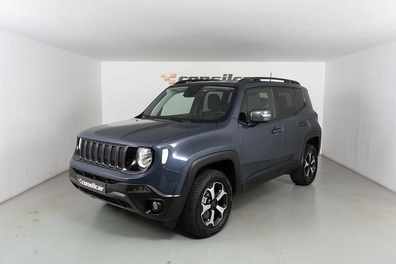 Azul escuro Usado 2022 Jeep Renegade Trailhawk SUV | € 21.980 - Imagem 1/4