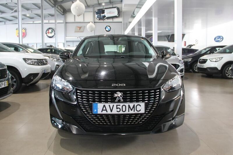 Preto Usado 2022 Peugeot 208 Citadino | € 14.000 (Bom preço) - Imagem 1/4