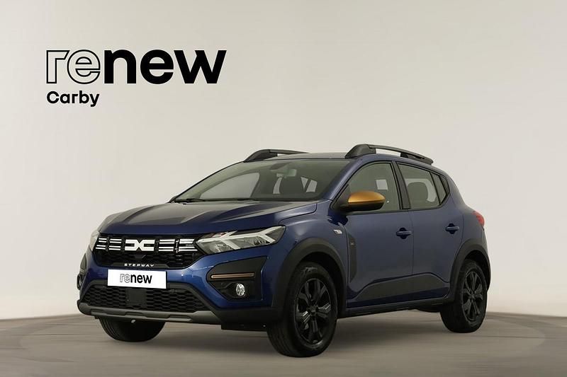 Azul Usado 2024 Dacia Sandero Extreme Citadino | € 19.490 (Preço elevado) - Imagem 1/4