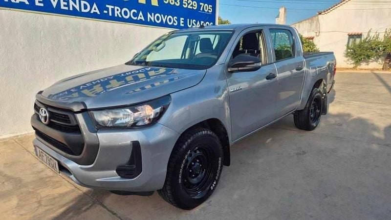 Cinzento Usado 2021 Toyota HiLux Pickup | € 29.900 (Super Preço) - Imagem 1/4
