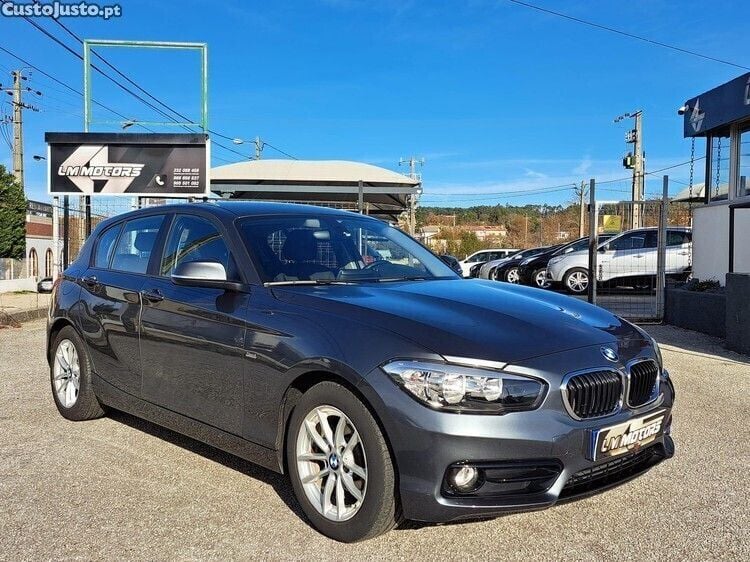 Cinza Usado 2017 BMW 116 Sport Line Citadino | € 16.500 (Preço justo) - Imagem 1/1