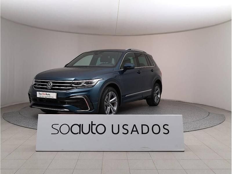 Azul rei Usado 2023 VW Tiguan R-line SUV | € 32.990 (Bom preço) - Imagem 1/4