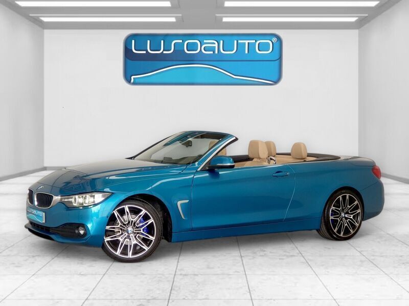 Azul Usado 2020 BMW 420 Cabrios | € 39.900 (Bom preço) - Imagem 1/4