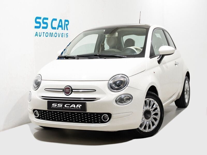 Branco Usado 2020 Fiat 500 Lounge Citadino | € 9.490 (Bom preço) - Imagem 1/4