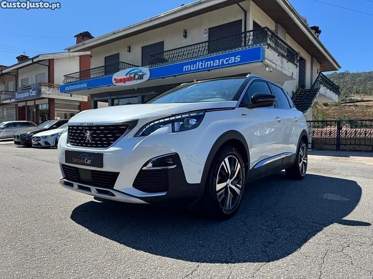 Branco Usado 2018 Peugeot 3008 GT-line SUV | € 21.990 (Preço elevado) - Imagem 1/1