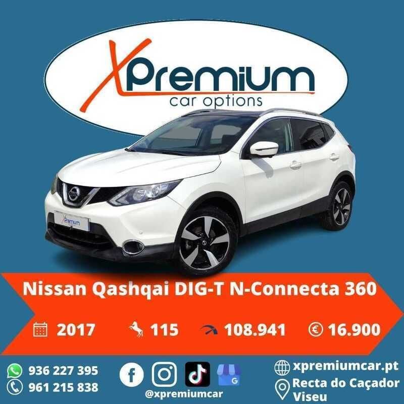 Branco Usado 2017 Nissan Qashqai 360º SUV | € 16.900 (Preço justo) - Imagem 1/4