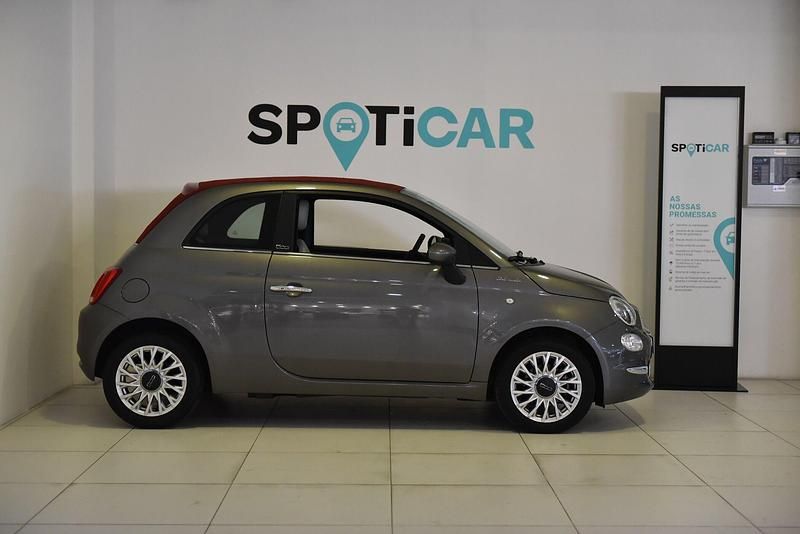 Usado Fiat 500C Lounge 72 HP (52 kW) 2022 Cinza Cabrios