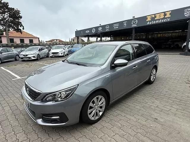 Cinzento Usado 2020 Peugeot 308 SW Style Carrinha | € 14.900 (Super Preço) - Imagem 1/4