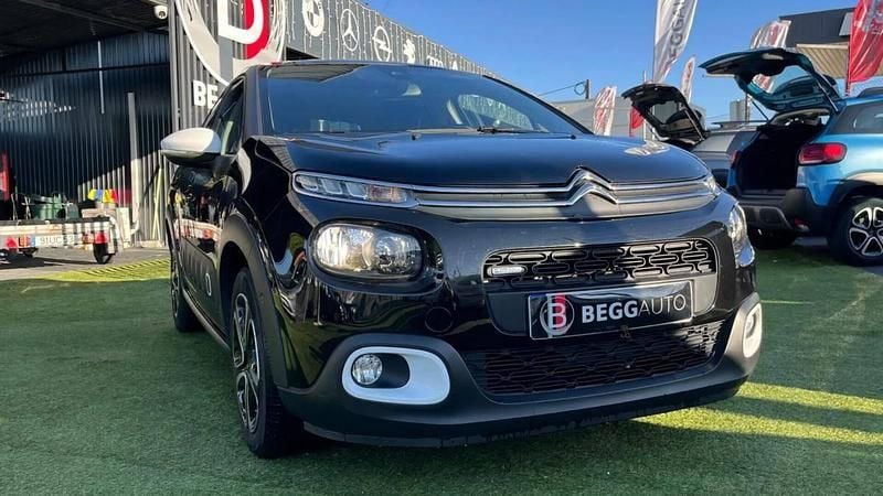 Usado Citroën C3 82 HP (60 kW) 2017 Preto