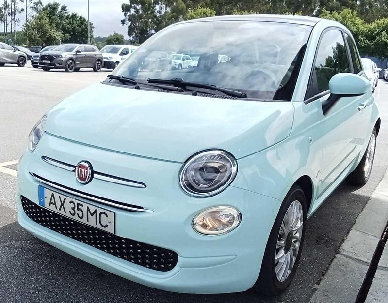 Verde Usado 2020 Fiat 500 Lounge | € 9.899 (Bom preço) - Imagem 1/4