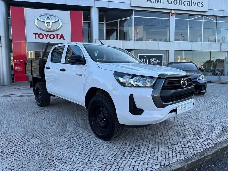 Branco Usado 2020 Toyota HiLux Pickup | € 37.000 (Preço elevado) - Imagem 1/4