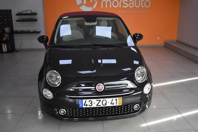 Usado Fiat 500C Lounge 69 HP (50 kW) 2019 Preto Cabrios