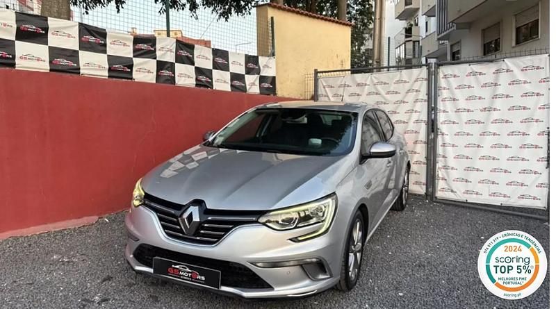 Cinza Usado 2021 Renault Mégane Coupé GT-Line Coupé | € 14.900 - Imagem 1/4
