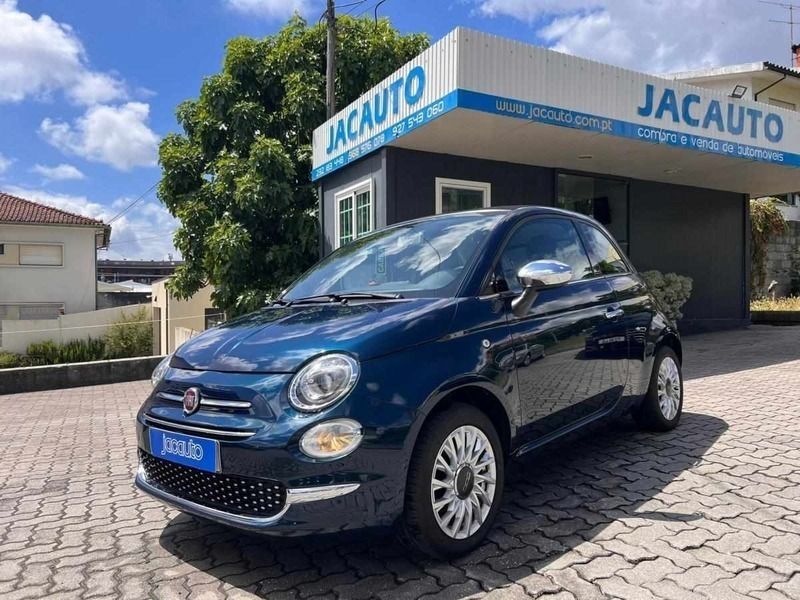 Azul Usado 2017 Fiat 500C Lounge Cabrios | € 12.500 (Preço elevado) - Imagem 1/4