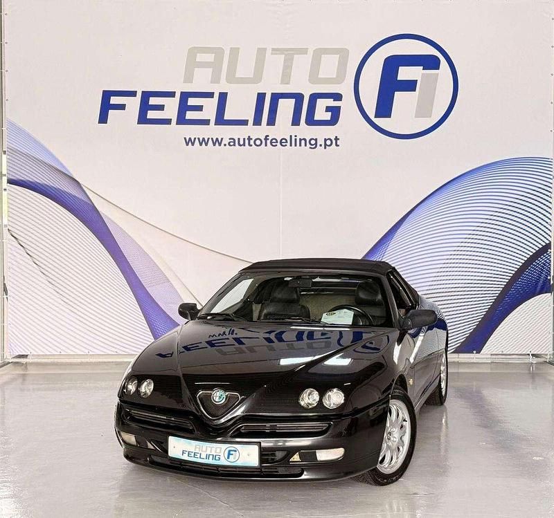 Preto Usado 2000 Alfa Romeo Spider Cabrios | € 16.900 - Imagem 1/4
