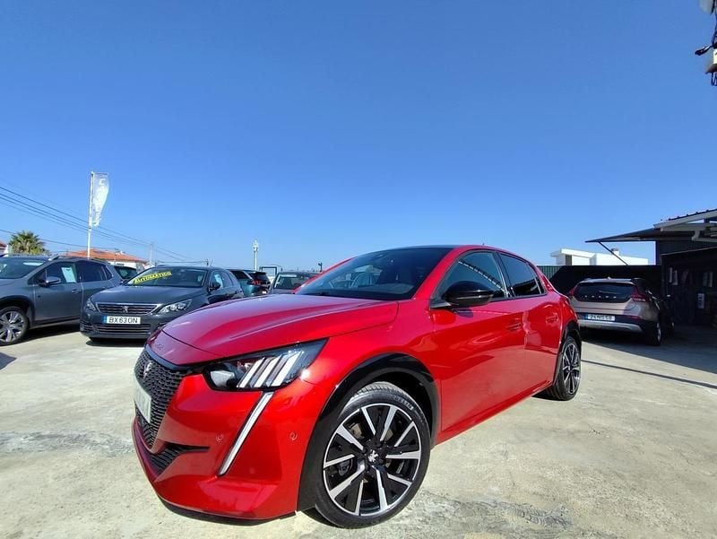 Vermelho Usado 2021 Peugeot 208 Citadino | € 17.950 (Caro) - Imagem 1/4