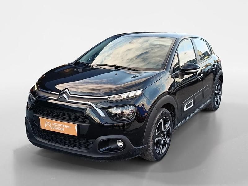 Preto Usado 2024 Citroën C3 PureTech | € 13.828 (Preço justo) - Imagem 1/4