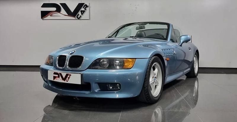 Azul Usado 1996 BMW Z3 Cabrios | € 16.990 - Imagem 1/4