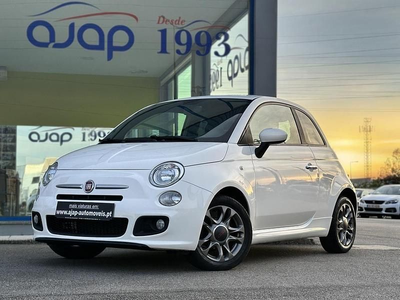 Branco Usado 2015 Fiat 500 S Citadino | € 11.270 (Preço elevado) - Imagem 1/4