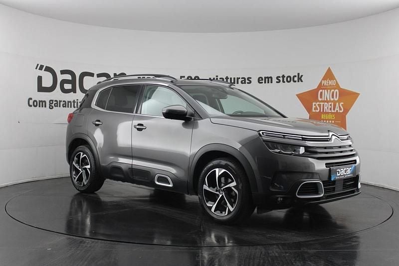 Cinza Usado 2021 Citroën C5 Aircross Feel SUV | € 18.399 (Bom preço) - Imagem 1/4