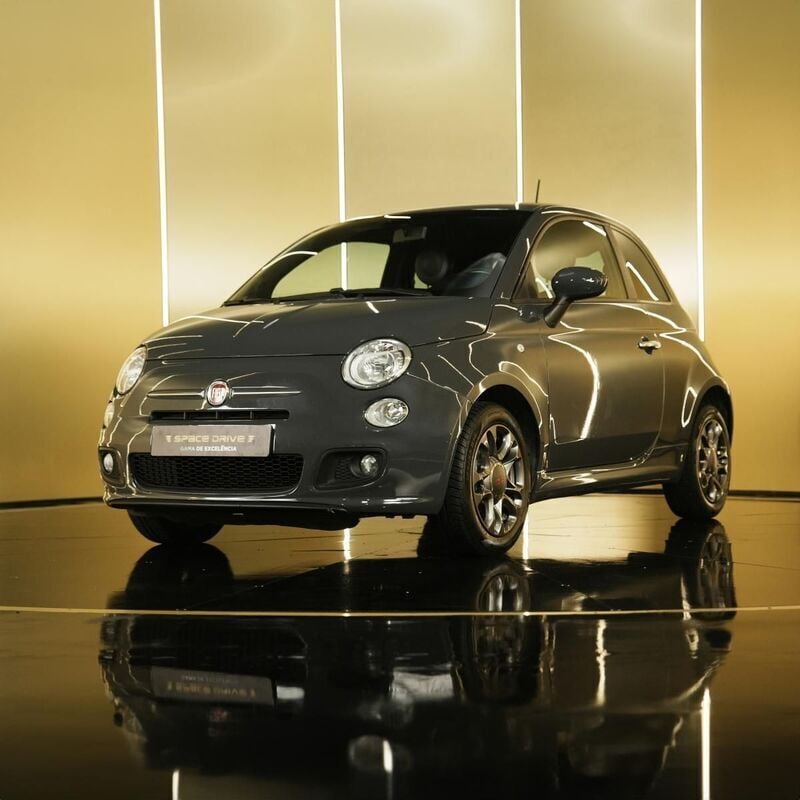 Cinzento Usado 2013 Fiat 500 | € 8.900 (Preço justo) - Imagem 1/4