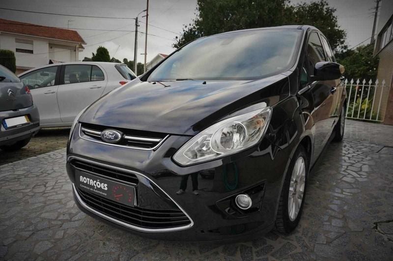 Preto Usado 2011 Ford C-MAX Monovolume | € 8.990 - Imagem 1/4
